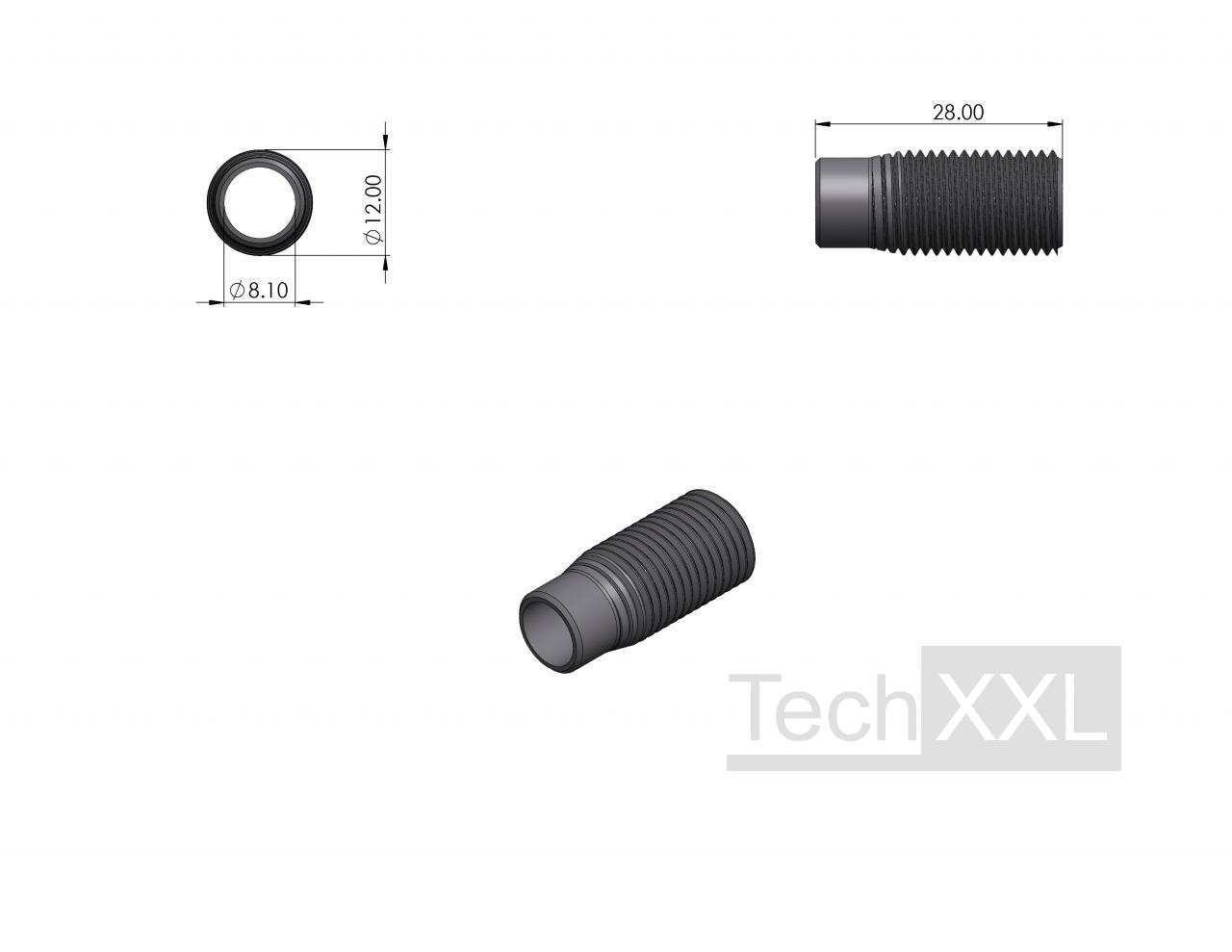 Draadvorm connectorhuls wie HS208GFVH